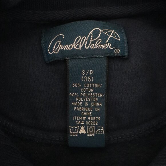Arnold Palmer Mens Blue Sz S Polo Ribbed Pullover Collared Comfy Sweater - Picture 9 of 10